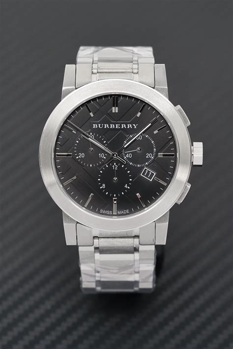 bu9351 burberry|Burberry Men's Chronograph The City Black Watch BU9351.